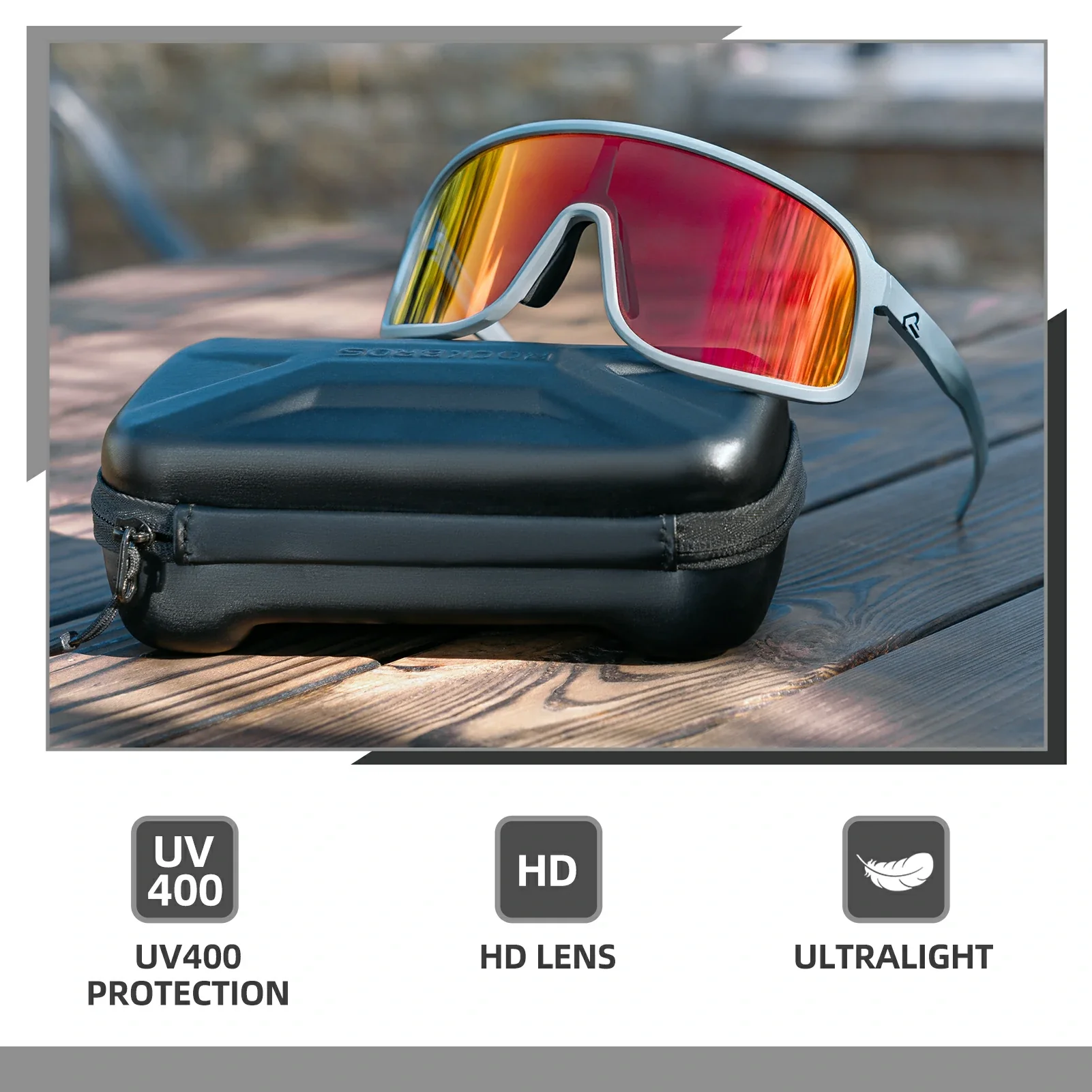 Polarized Photochromic Cycling Sunglasses - Image 48