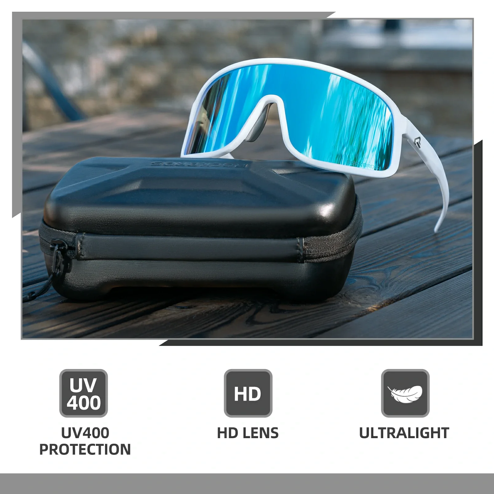 Polarized Photochromic Cycling Sunglasses - Image 55