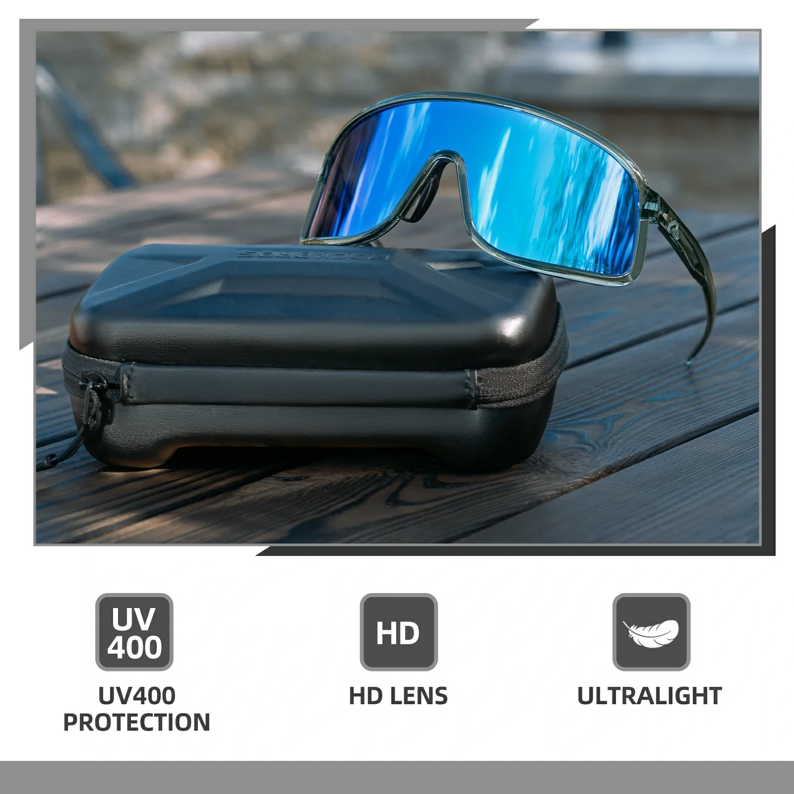 Polarized Photochromic Cycling Sunglasses - Image 58