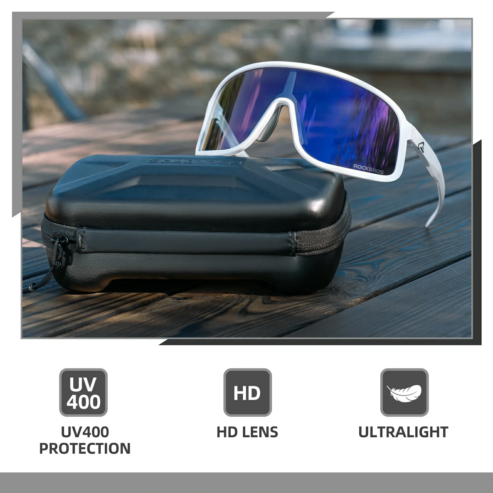 Polarized Photochromic Cycling Sunglasses - Image 61