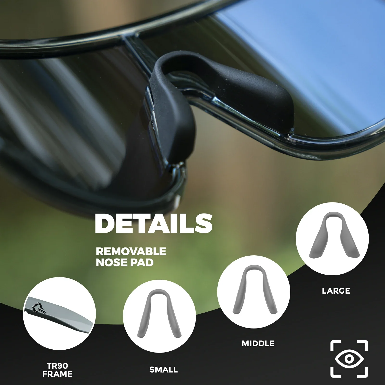 Polarized Photochromic Cycling Sunglasses - Image 67