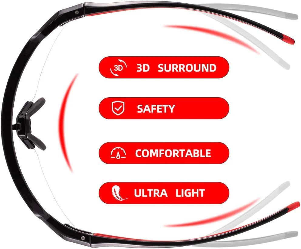 Half-Frame Photochromic Sports Sunglasses (UV400) - Image 22
