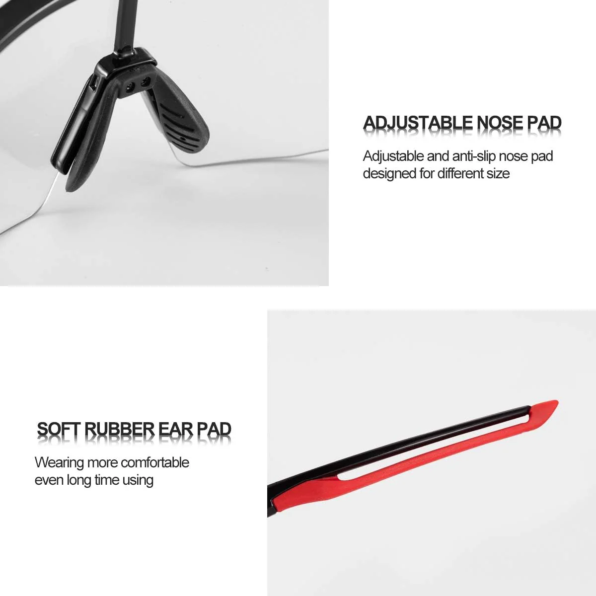 Half-Frame Photochromic Sports Sunglasses (UV400) - Image 24