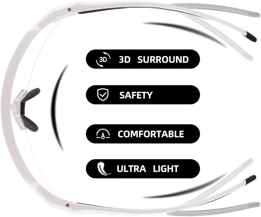Half-Frame Photochromic Sports Sunglasses (UV400) - Image 32