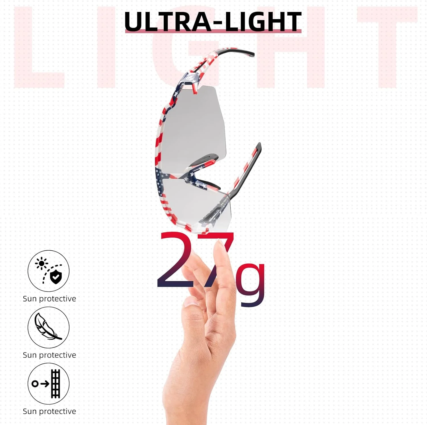 Half-Frame Photochromic Sports Sunglasses (UV400) - Image 41