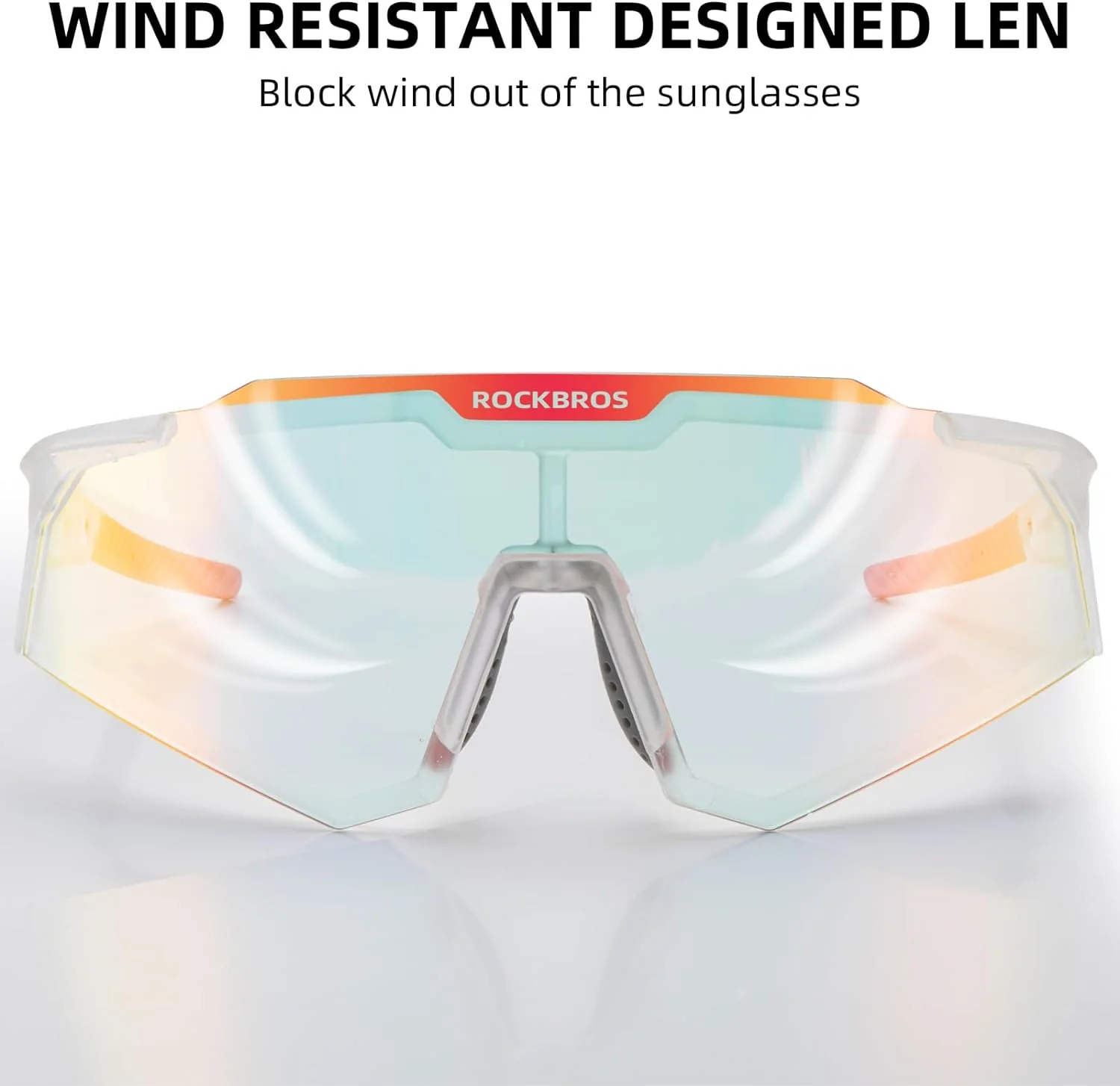 Half-Frame Photochromic Sports Sunglasses (UV400) - Image 54