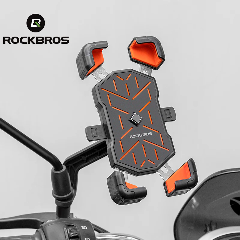 ROCKBROS HW-117 Bike Phone Mount 1s Lock Bike（Handlebar) - Image 5