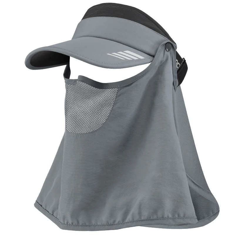ROCKBROS Ice Silk Full Face Sunhat 360° Anti-UV Adjustable Hiking Fishing Cap - Image 4