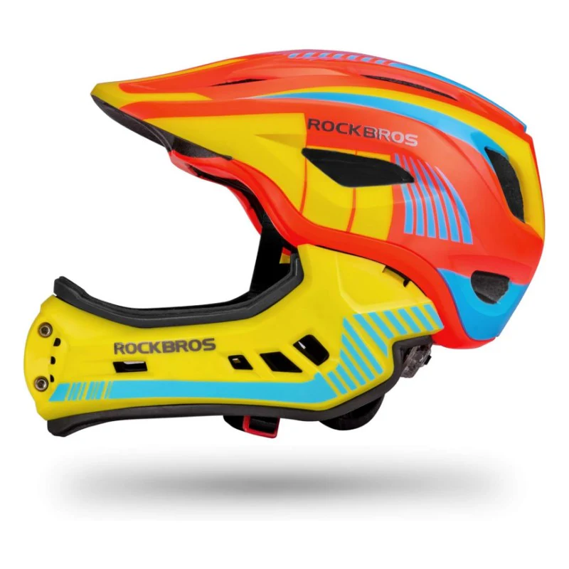 ROCKBROS Kids Full Face Helmet Detachable for Youth Child Boys Girls Ages 3-16 - Image 8