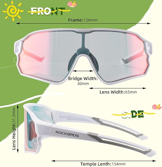 Kids Sports Glasses for Ages 8–14 - Image 11