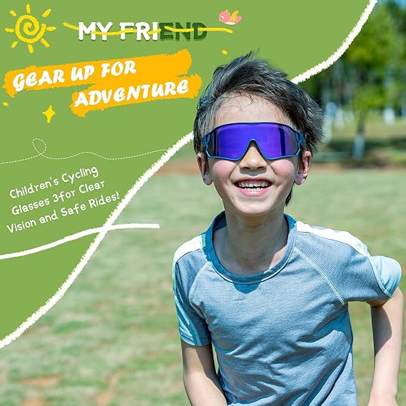 Kids Sports Glasses for Ages 8–14 - Image 14