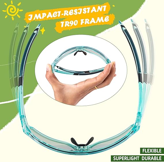 Kids Sports Glasses for Ages 8–14 - Image 15