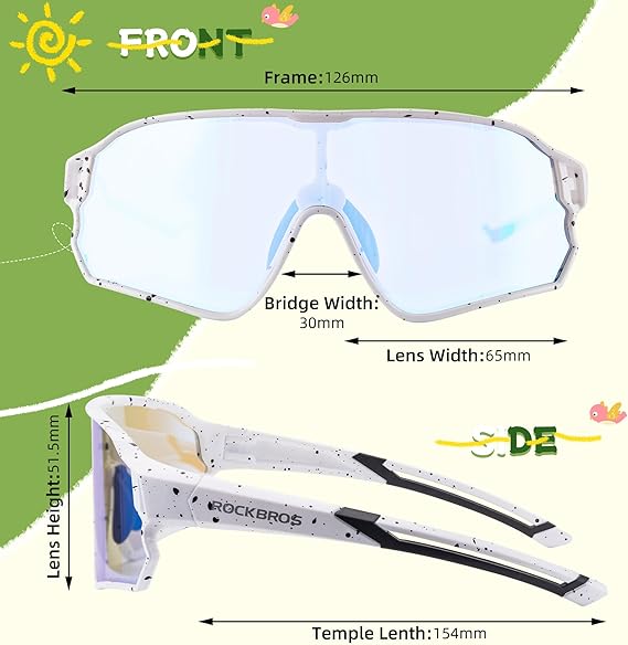 Kids Sports Glasses for Ages 8–14 - Image 23