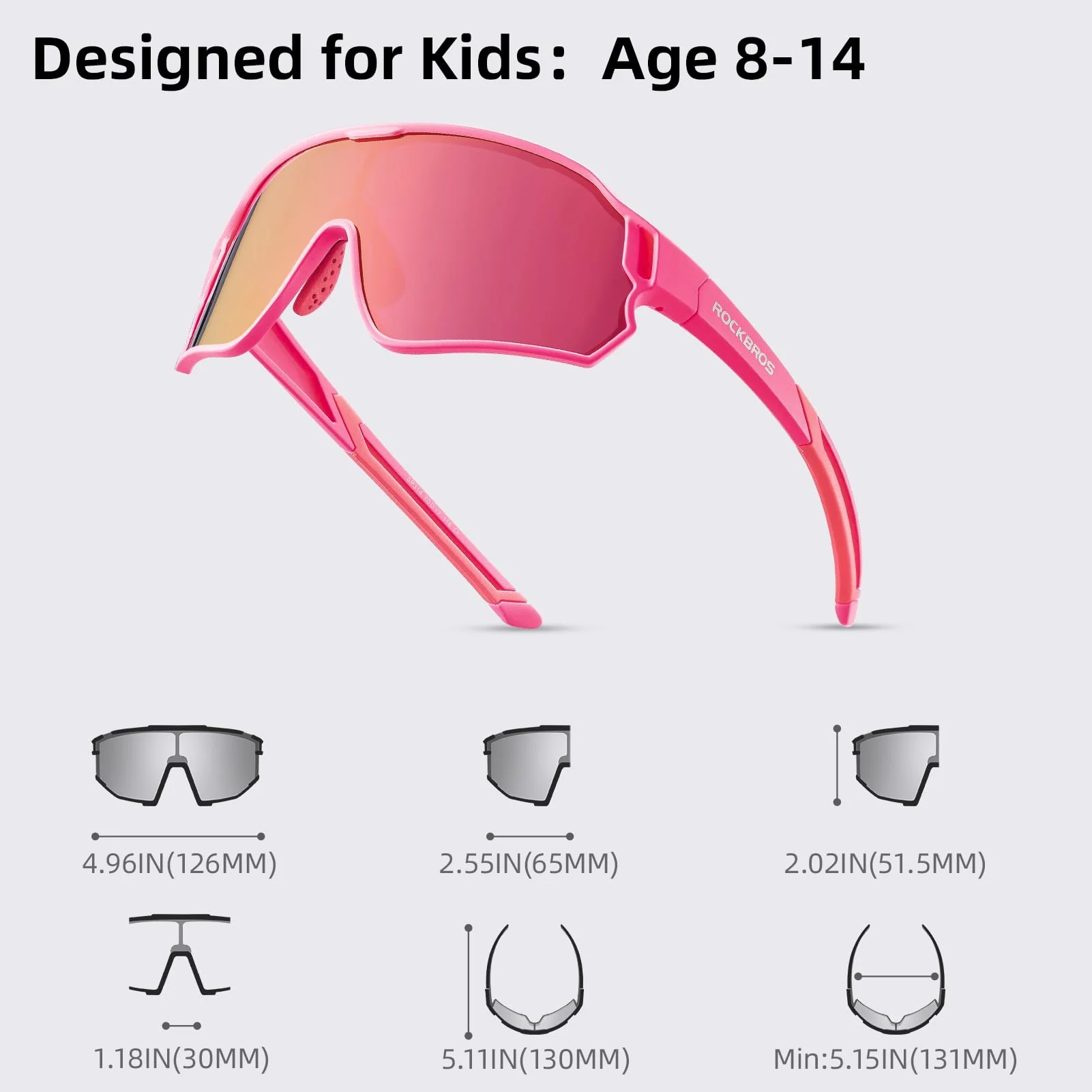 Kids Polarized Sunglasses for Youth (UV400) - Image 19