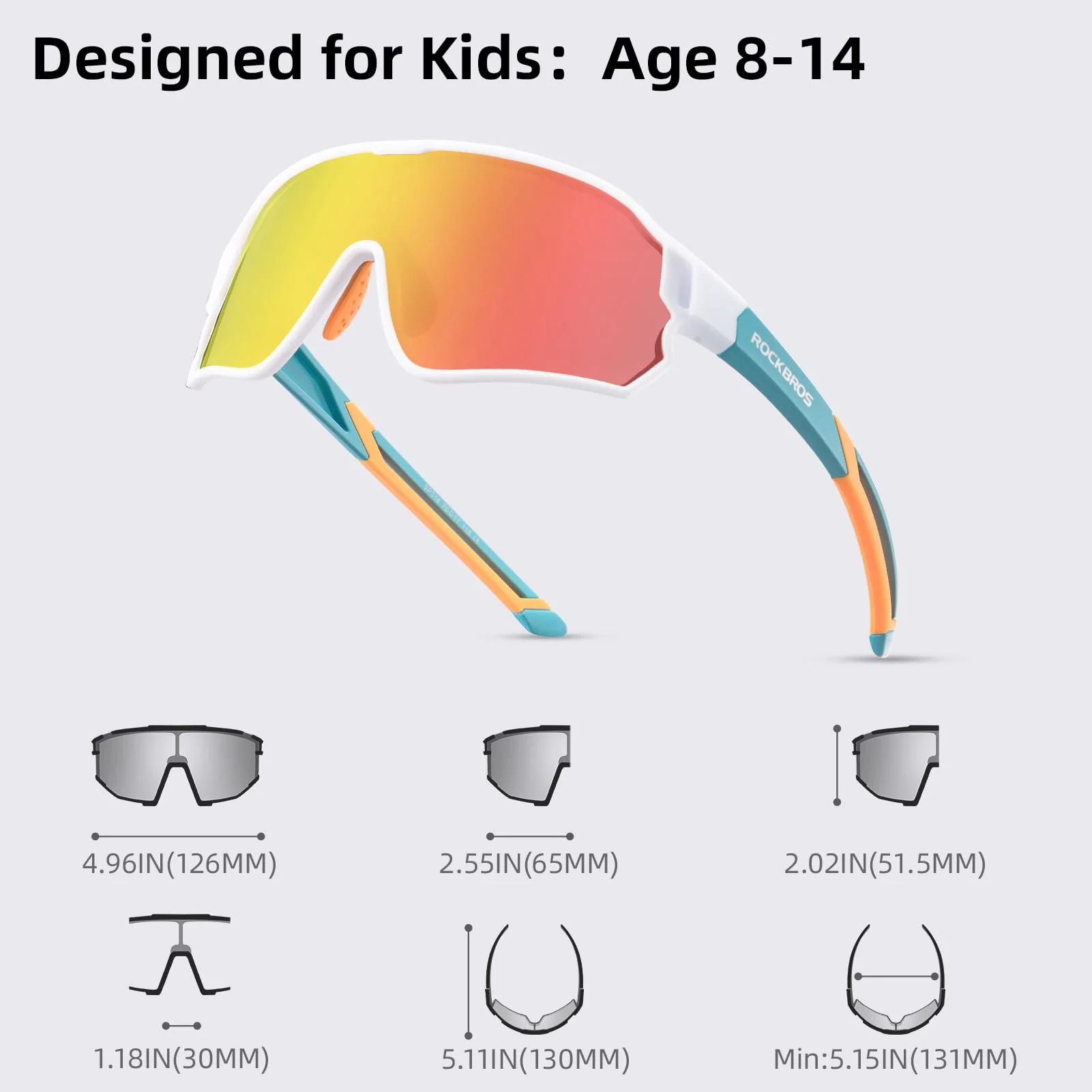 Kids Polarized Sunglasses for Youth (UV400) - Image 28