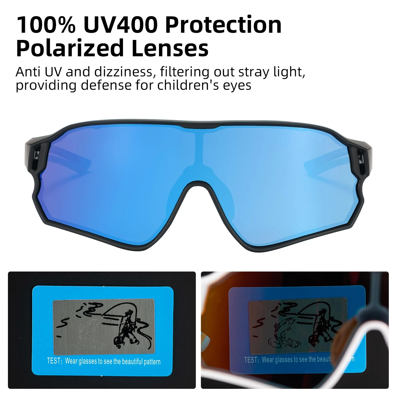 Kids Polarized Sunglasses for Youth (UV400) - Image 31