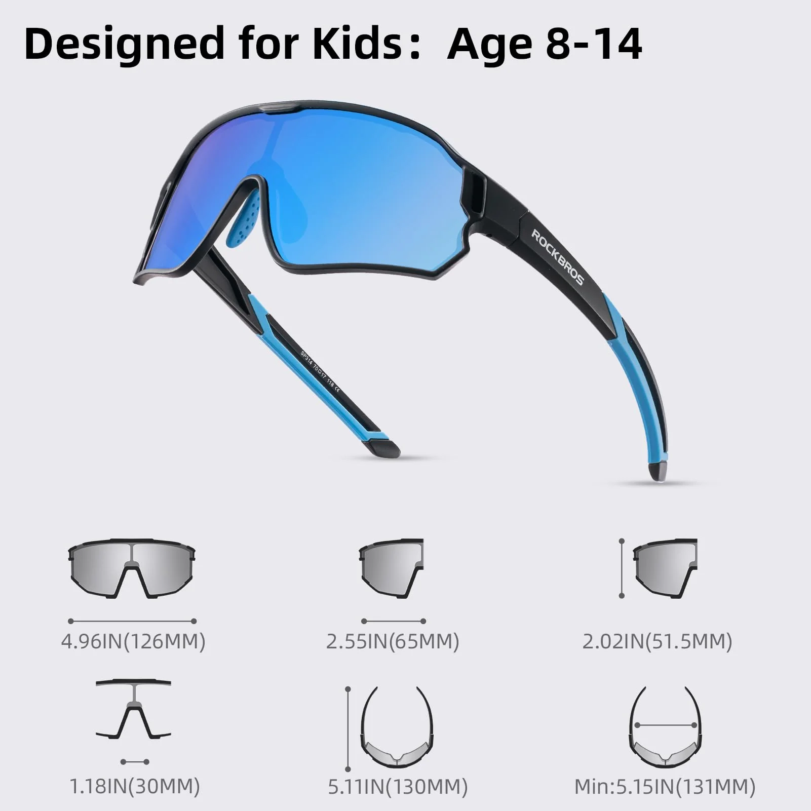 Kids Polarized Sunglasses for Youth (UV400) - Image 36