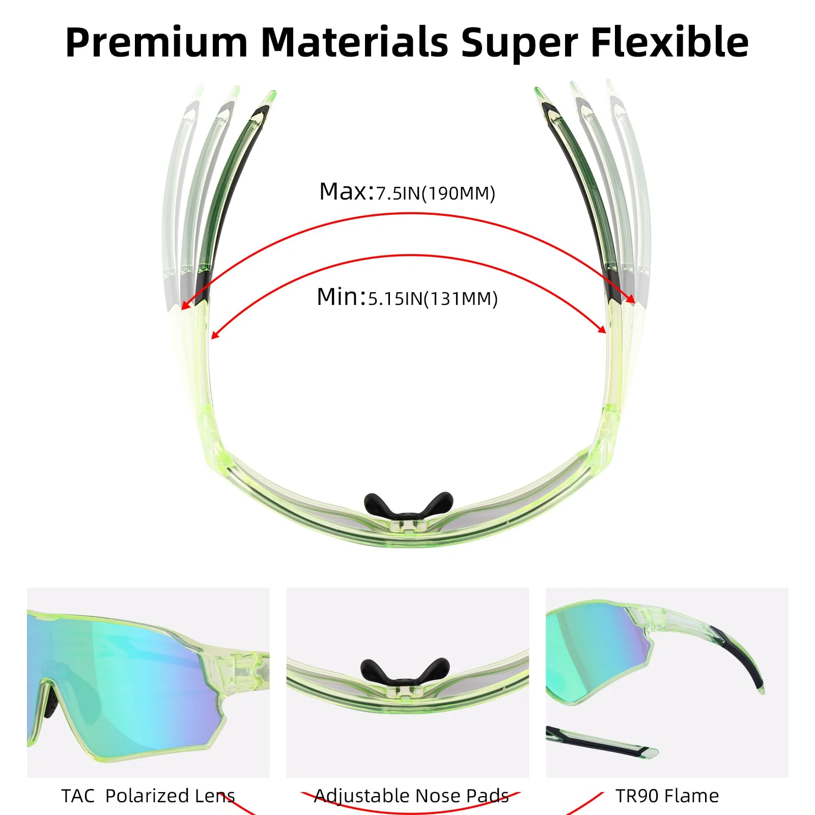 Kids Polarized Sunglasses for Youth (UV400) - Image 40