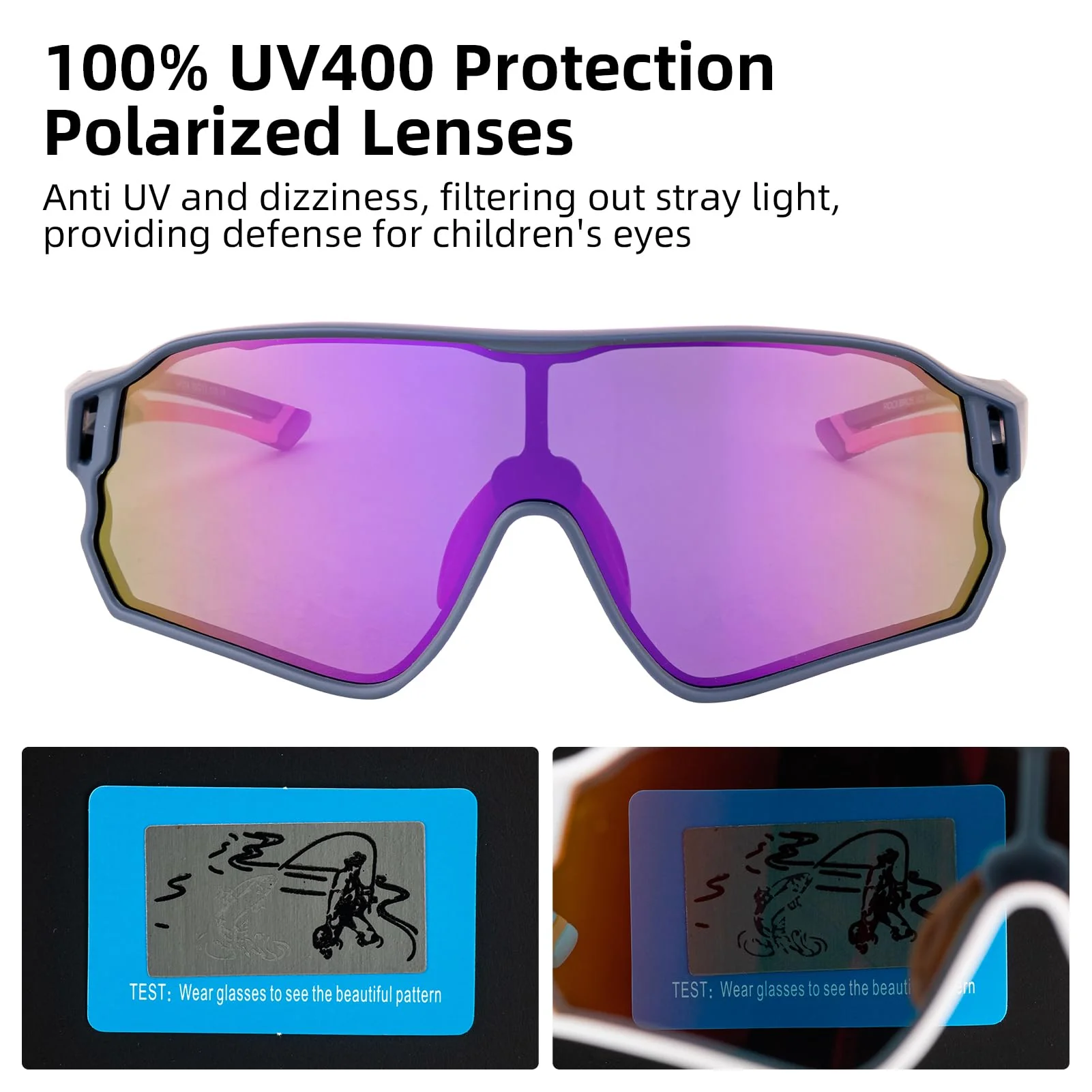 Kids Polarized Sunglasses for Youth (UV400) - Image 6