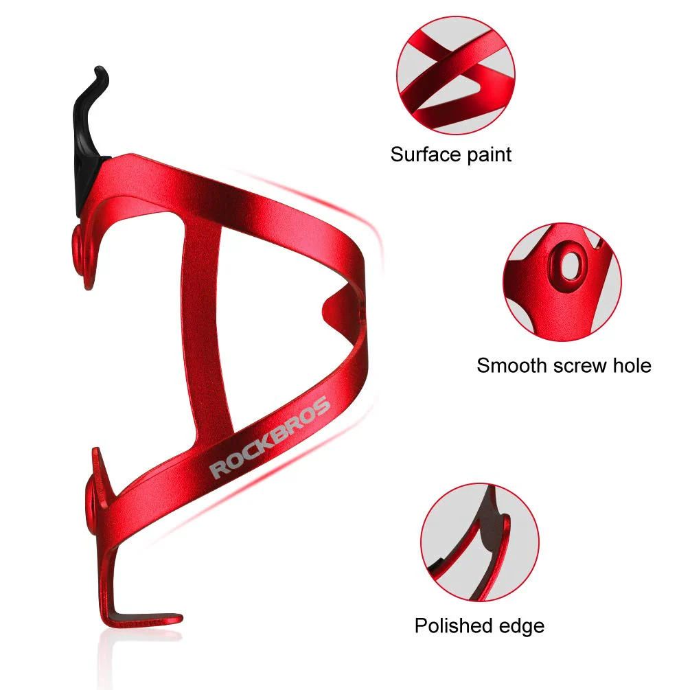 ROCKBROS Lightweight Aluminum Bike Water Bottle Cage - Durable Holder - Image 26