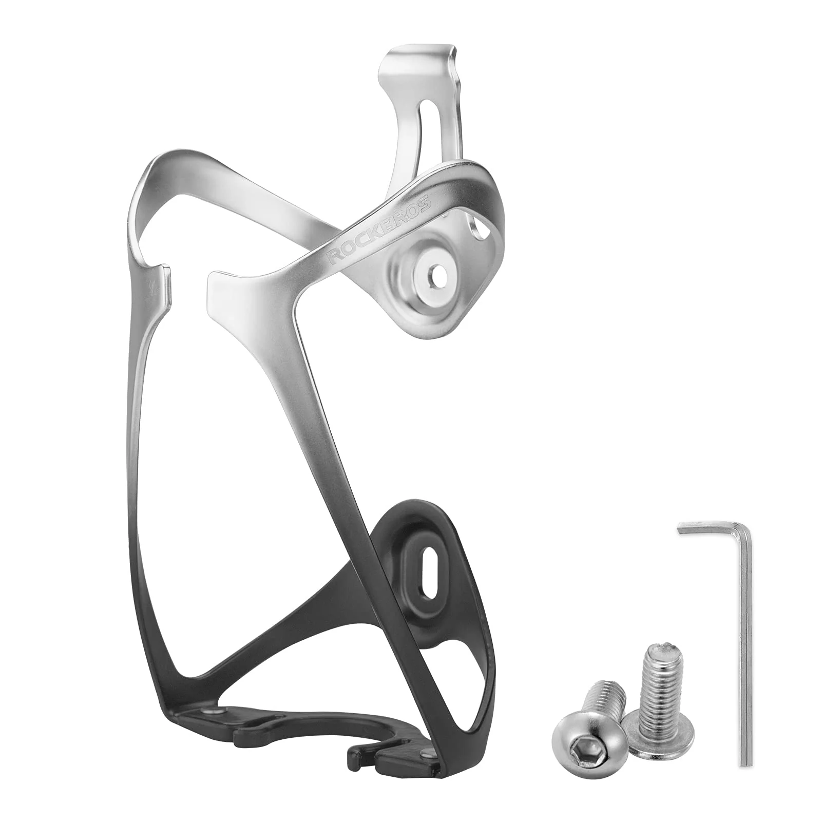ROCKBROS Lightweight Aluminum Bike Water Bottle Cage Secure Adjustable Holder for Cycling - Image 22