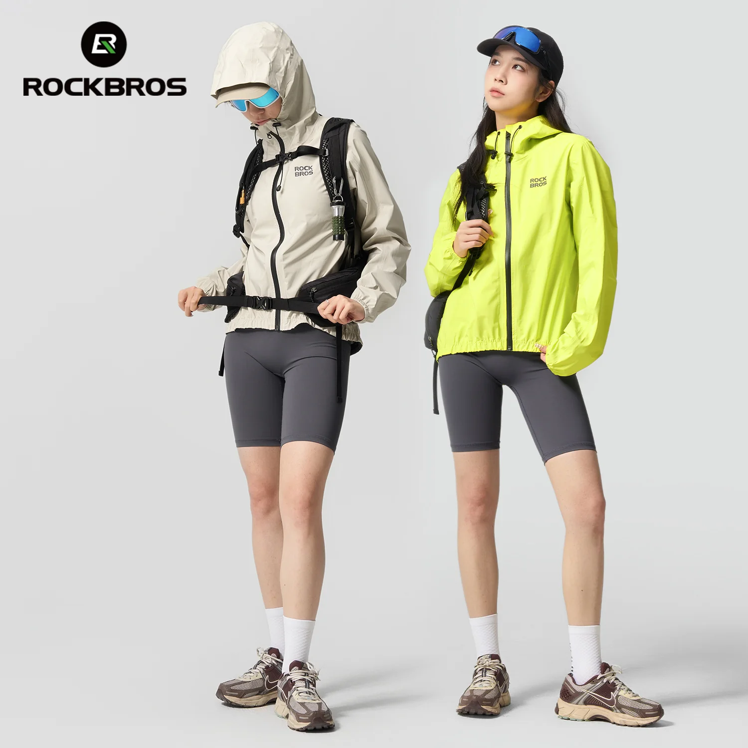 ROCKBROS Men's Cycling Running Windbreaker Windproof Jacket Lightweight High Visibility - Image 4