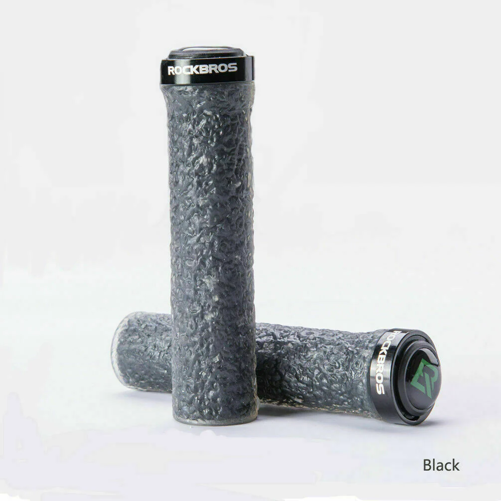 ROCKBROS Mountain Road Bike Grips Bicycle Handlebar Grips Double Lock-on 2.22cm - Image 3