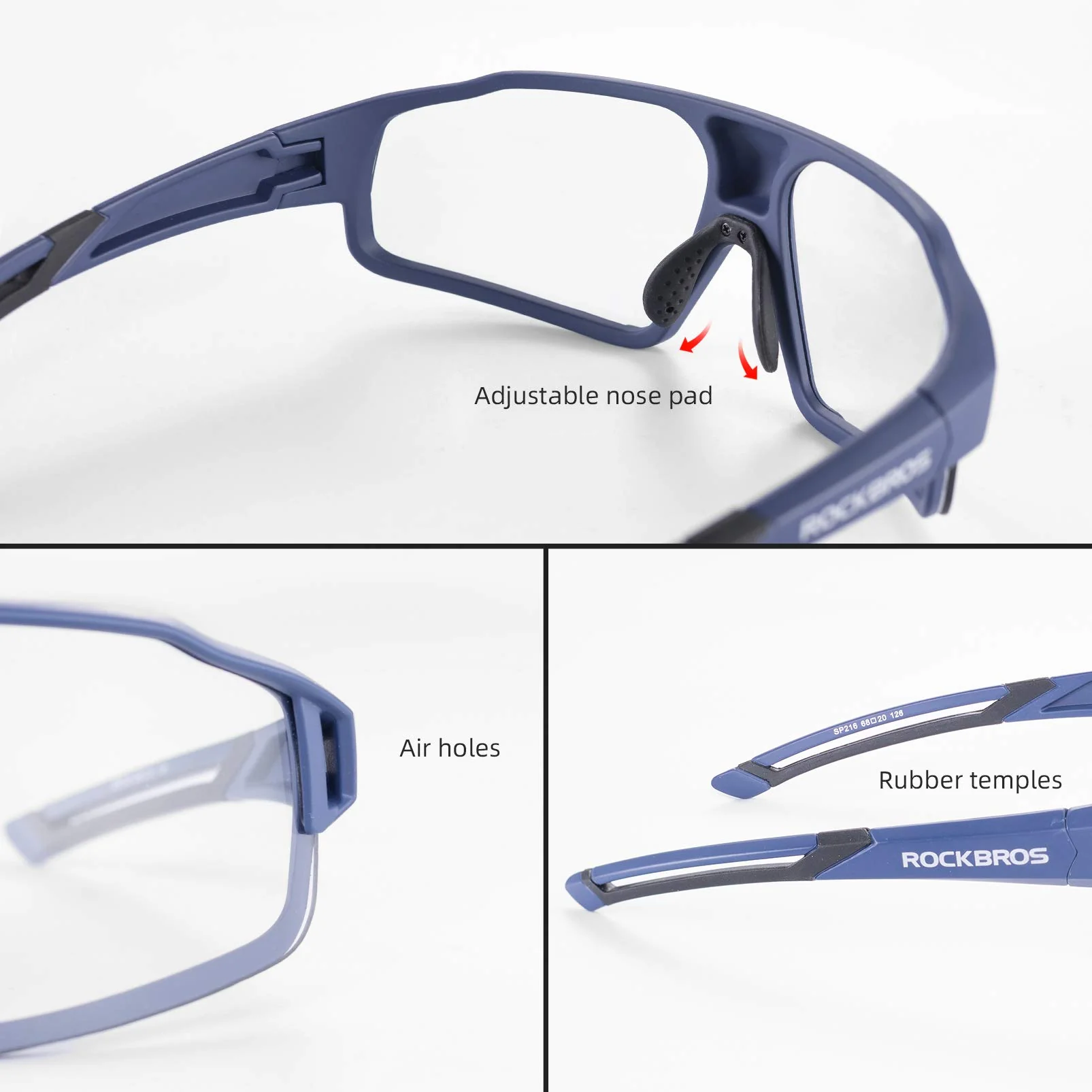 Adaptive Photochromic Cycling Sunglasses (UV400 Lens) - Image 5