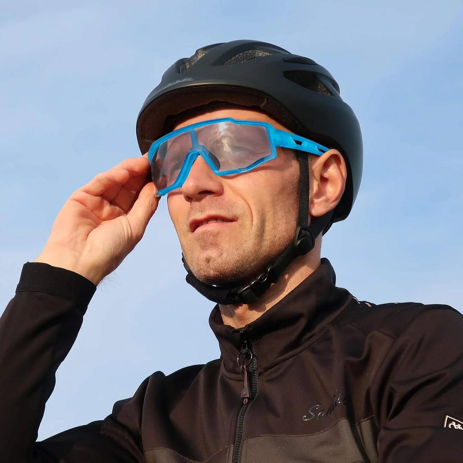 Aerodynamic Windproof Photochromic Cycling Sunglasses - Image 21