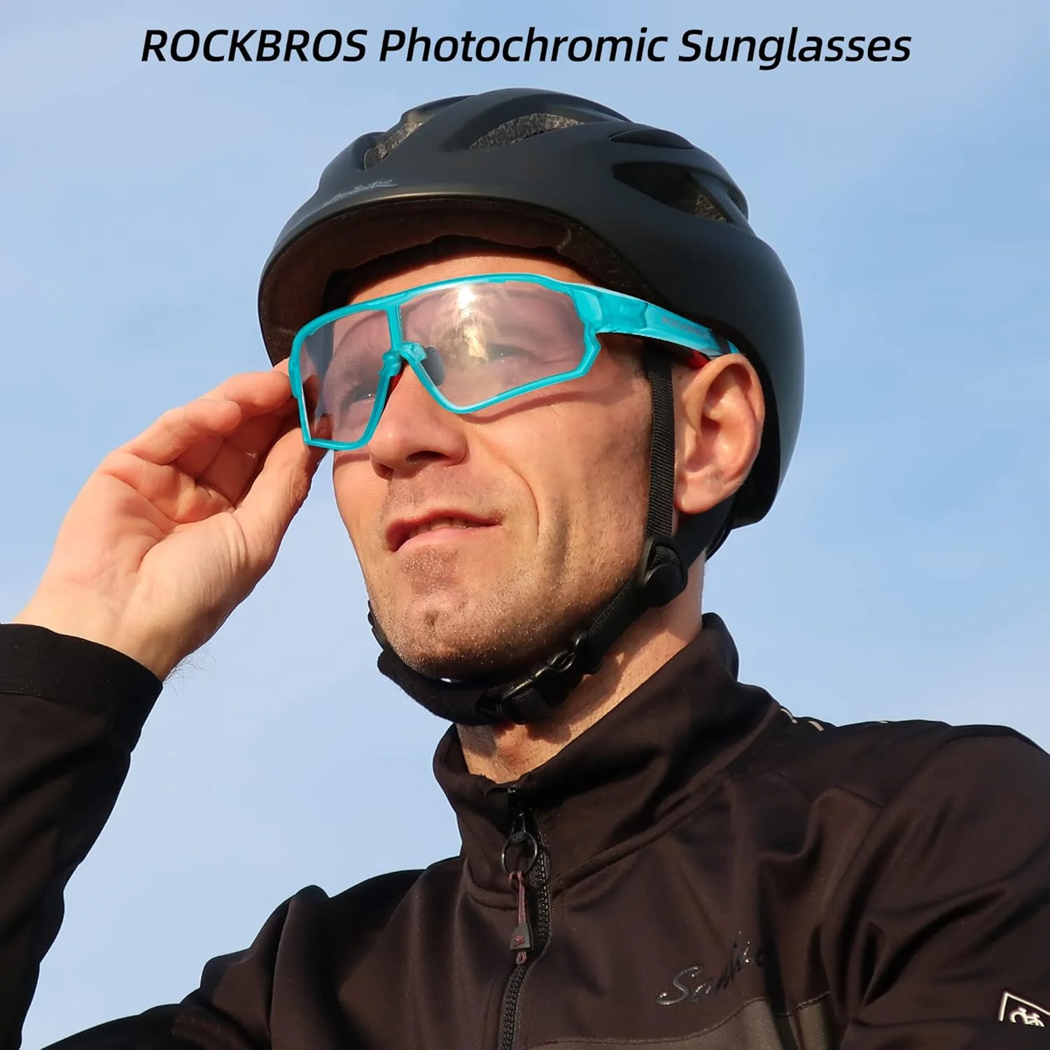 Aerodynamic Windproof Photochromic Cycling Sunglasses - Image 23