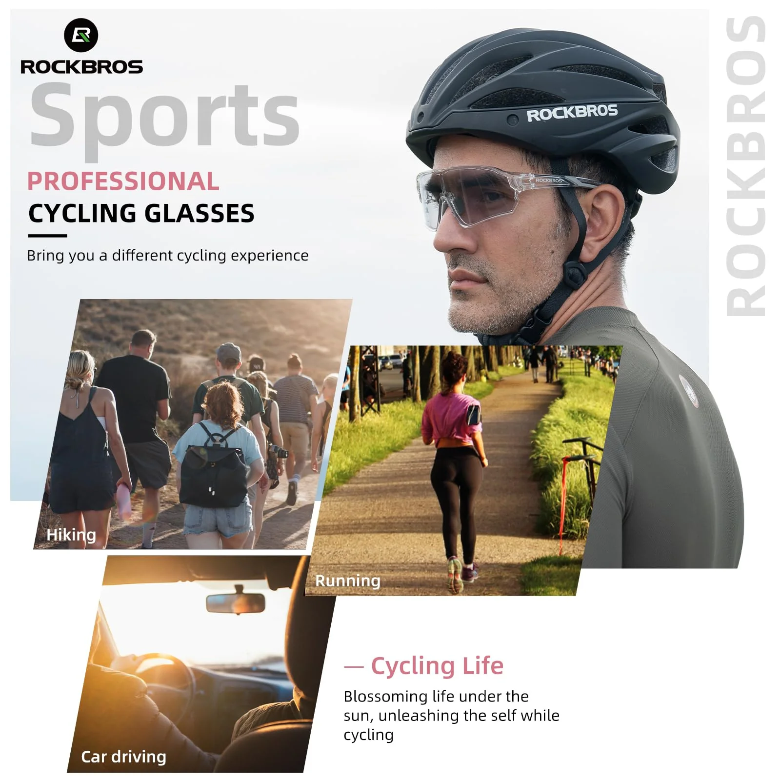 Thickened PC Lens Photochromic Sunglasses (UV400) - Image 33