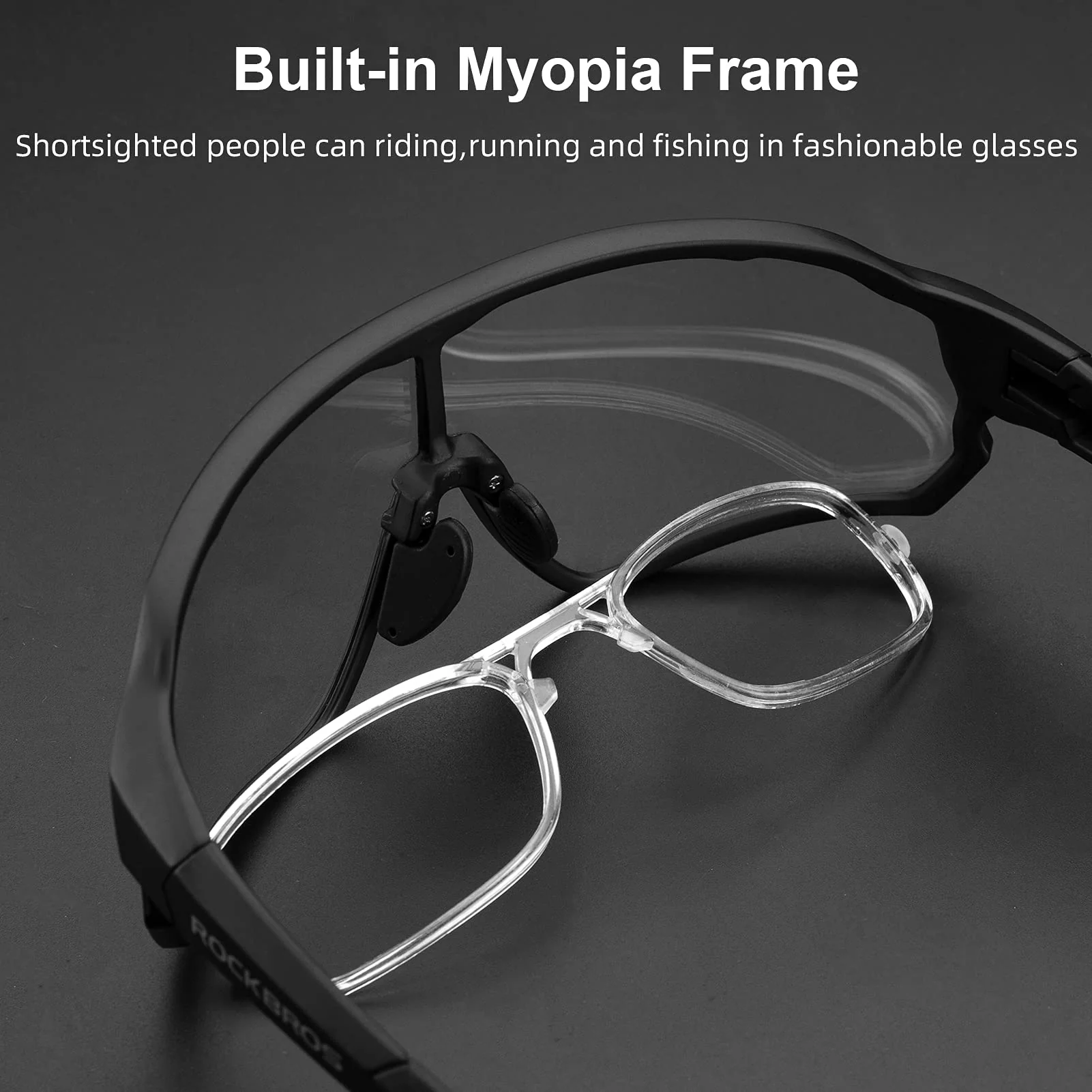 Thickened PC Lens Photochromic Sunglasses (UV400) - Image 6