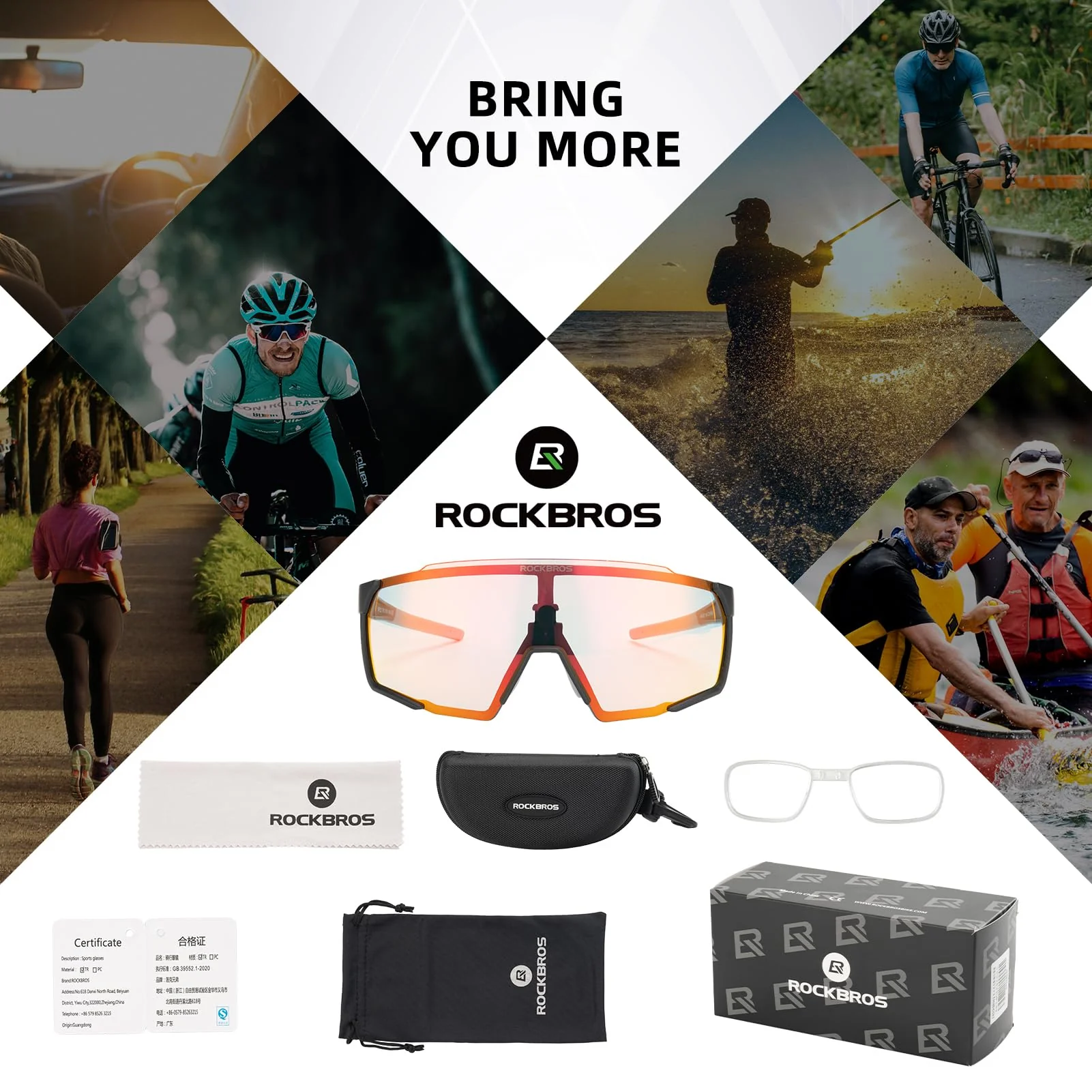 Polarised Full-Lens Sunglasses for Outdoor Sports - Image 22