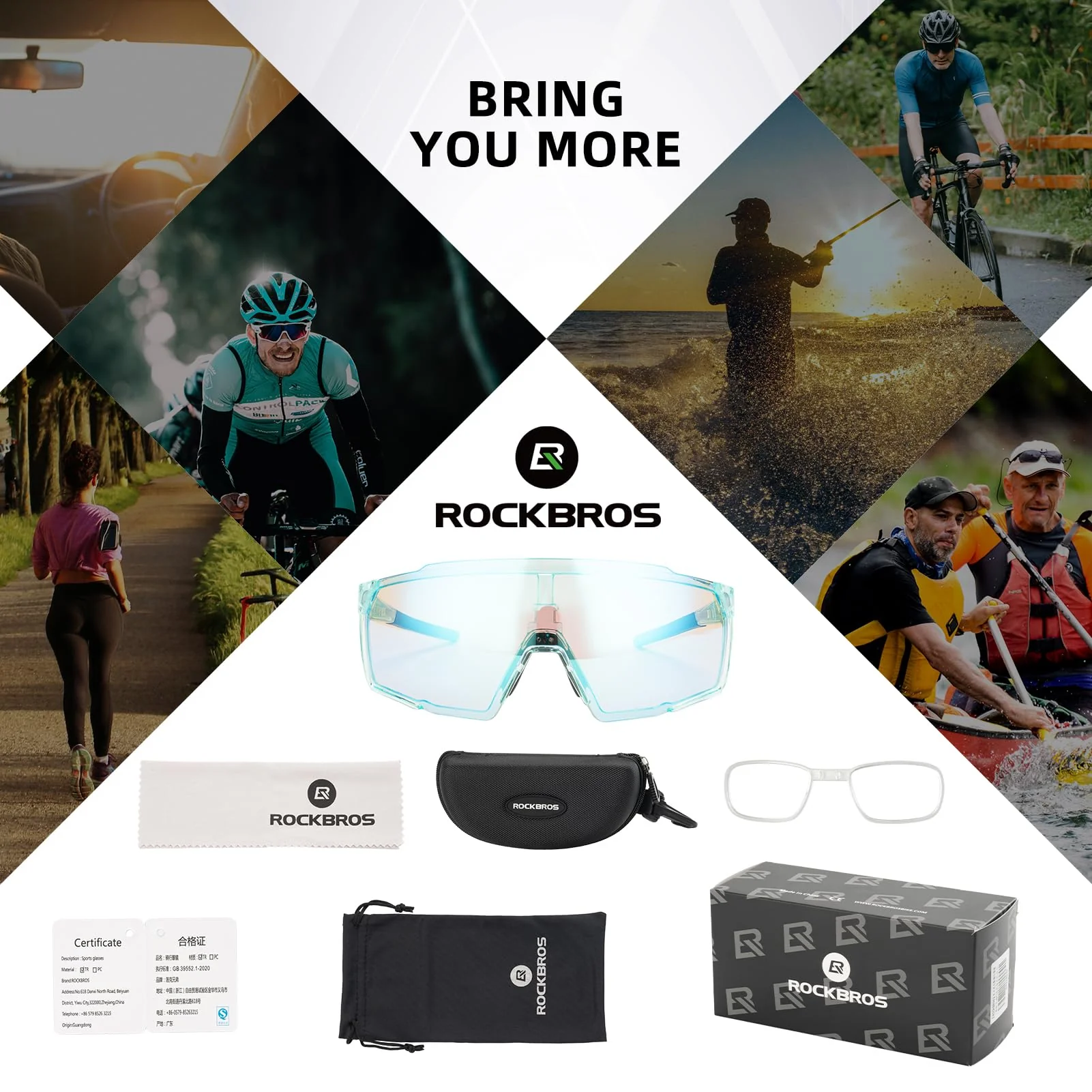 Polarised Full-Lens Sunglasses for Outdoor Sports - Image 7