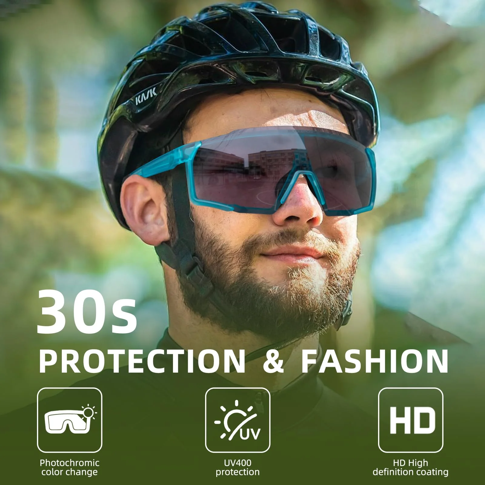 Polarised Full-Lens Sunglasses for Outdoor Sports - Image 9