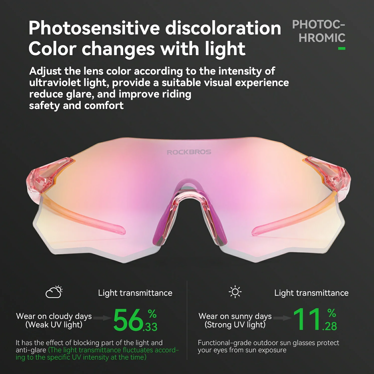 Durable Polarized Cycling Sunglasses with UV400 Protection - Image 8