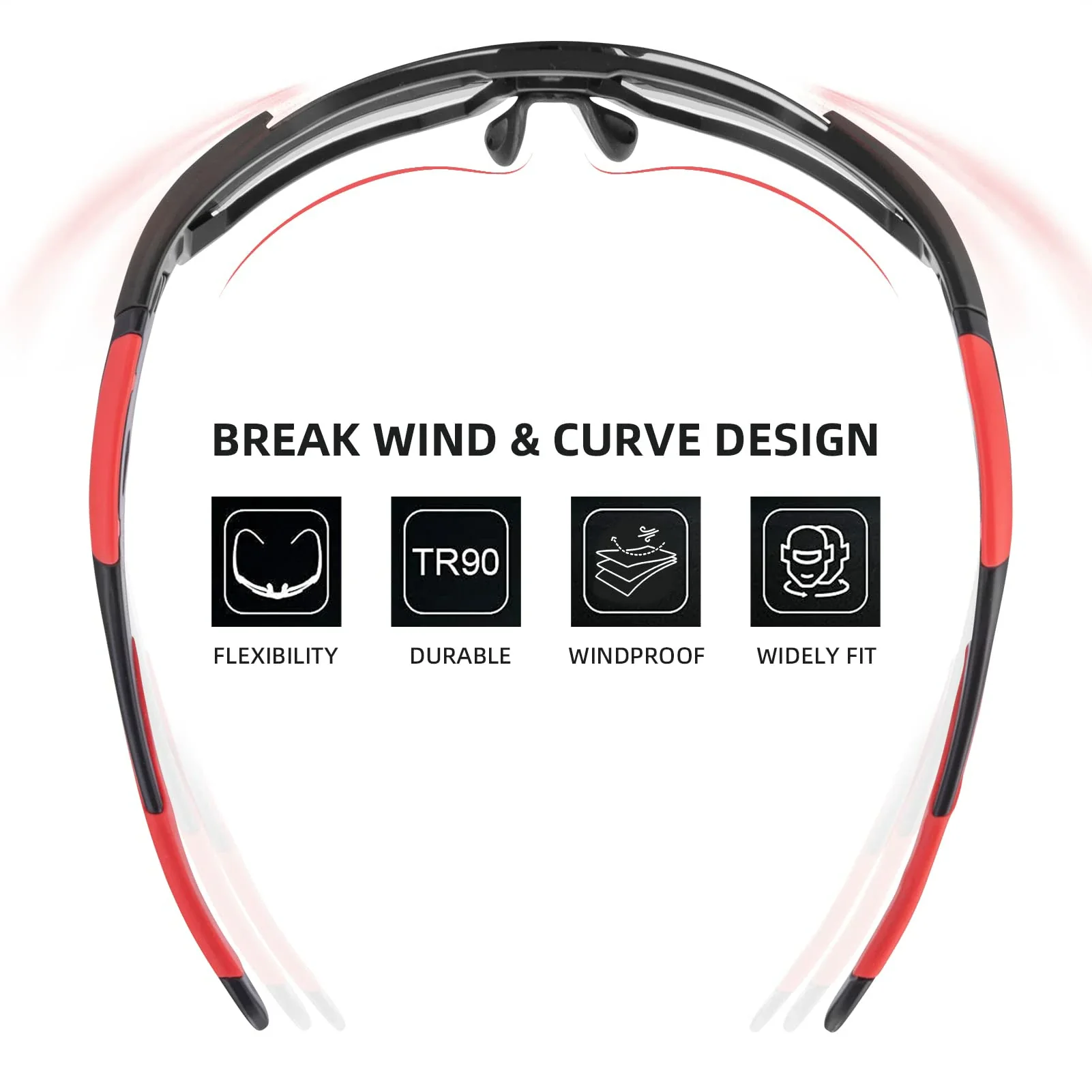 TAC Lightweight Polarized Sunglasses for Cycling & Fishing - Image 2