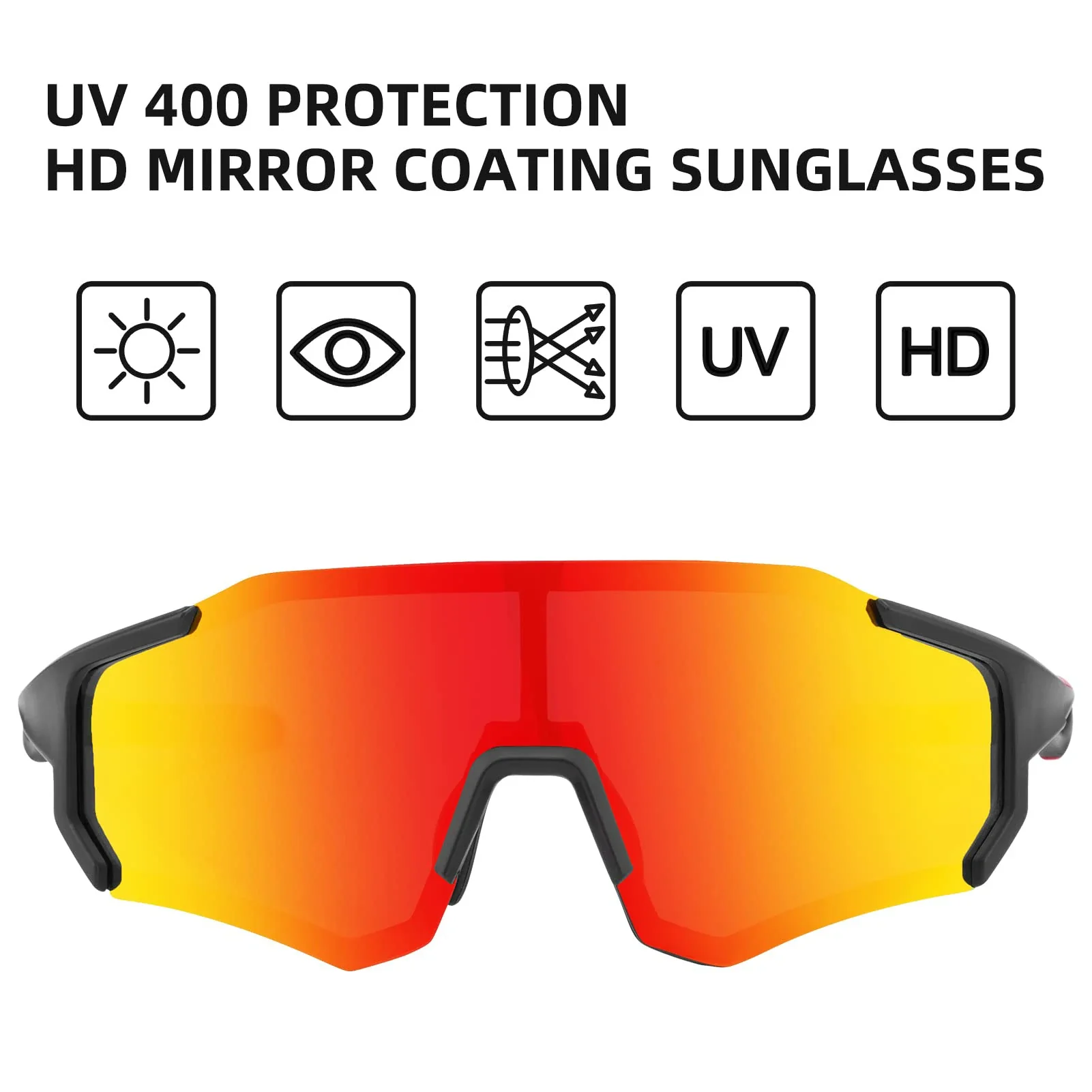 TAC Lightweight Polarized Sunglasses for Cycling & Fishing - Image 3