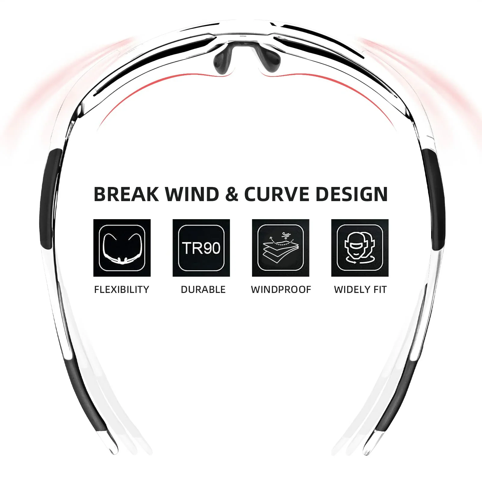 TAC Lightweight Polarized Sunglasses for Cycling & Fishing - Image 9