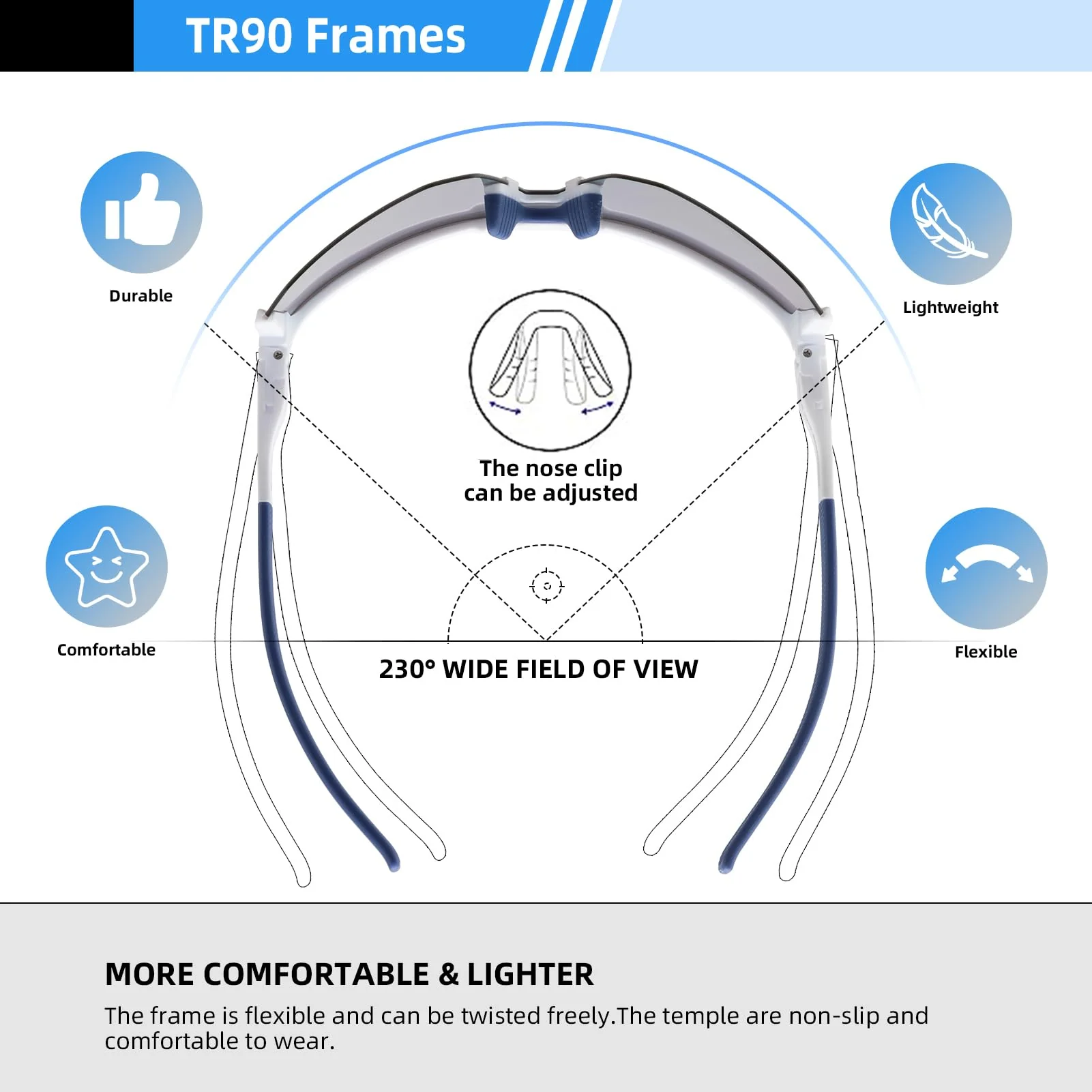 Polarized Sunglasses with Adjustable Fit (UV400) - Image 11