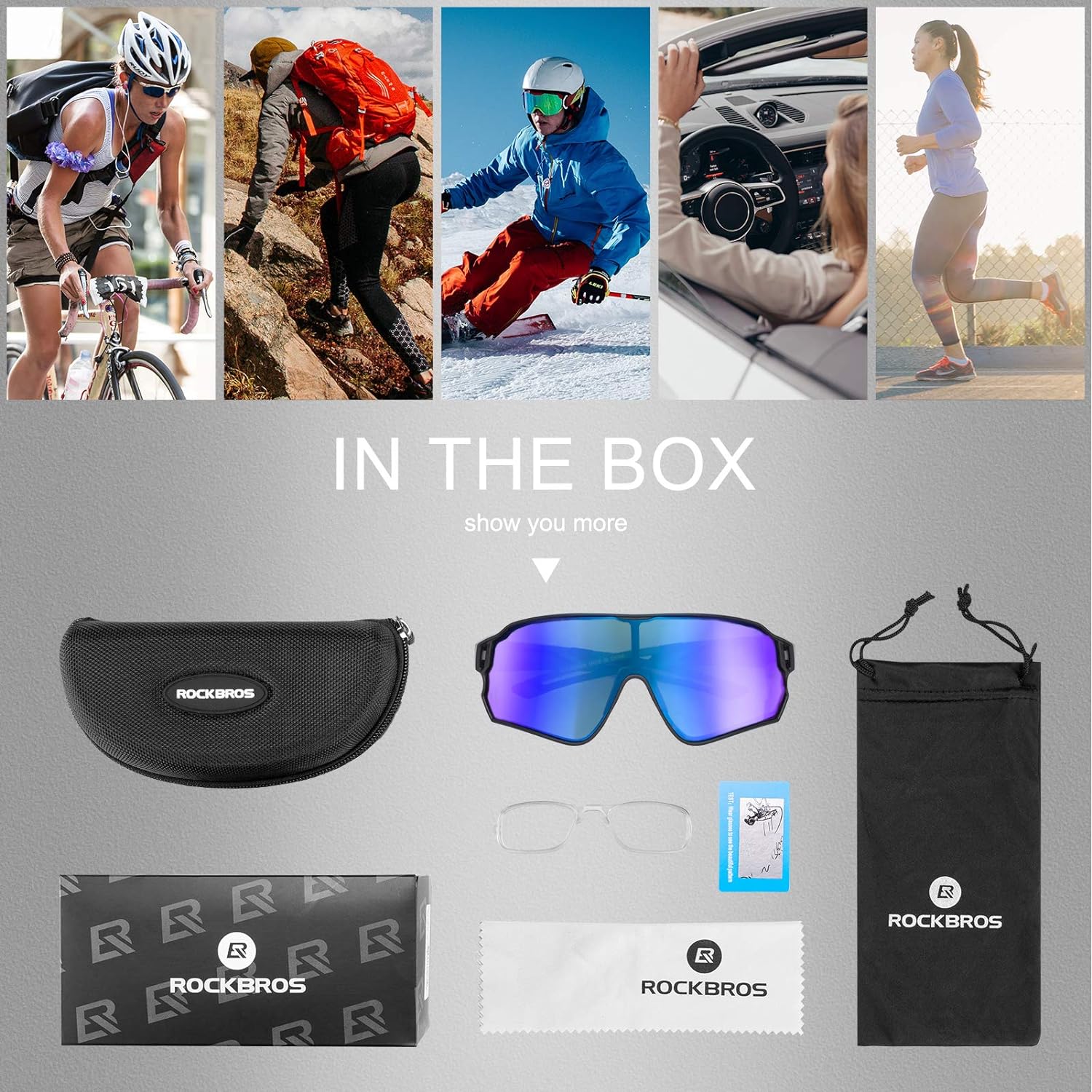 UV400 Polarized Sunglasses for Cycling - Image 24