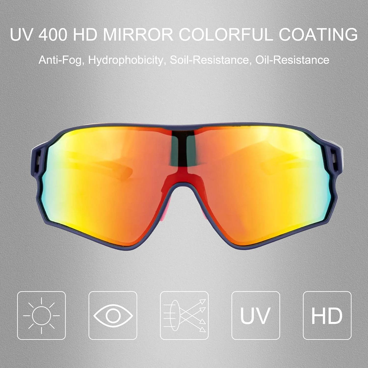 UV400 Polarized Sunglasses for Cycling - Image 42