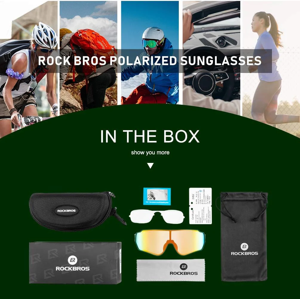 UV400 Polarized Sunglasses for Cycling - Image 58
