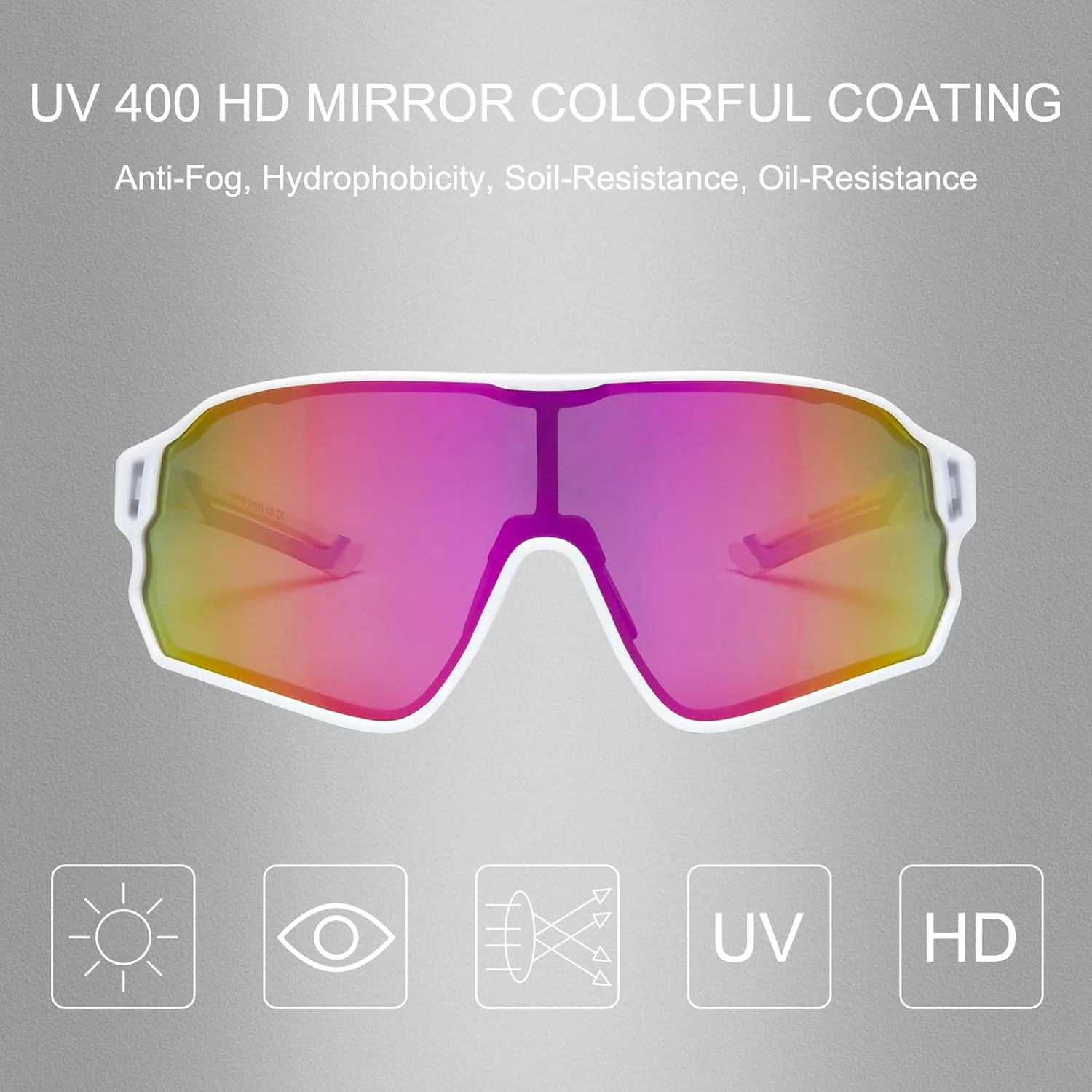 UV400 Polarized Sunglasses for Cycling - Image 75