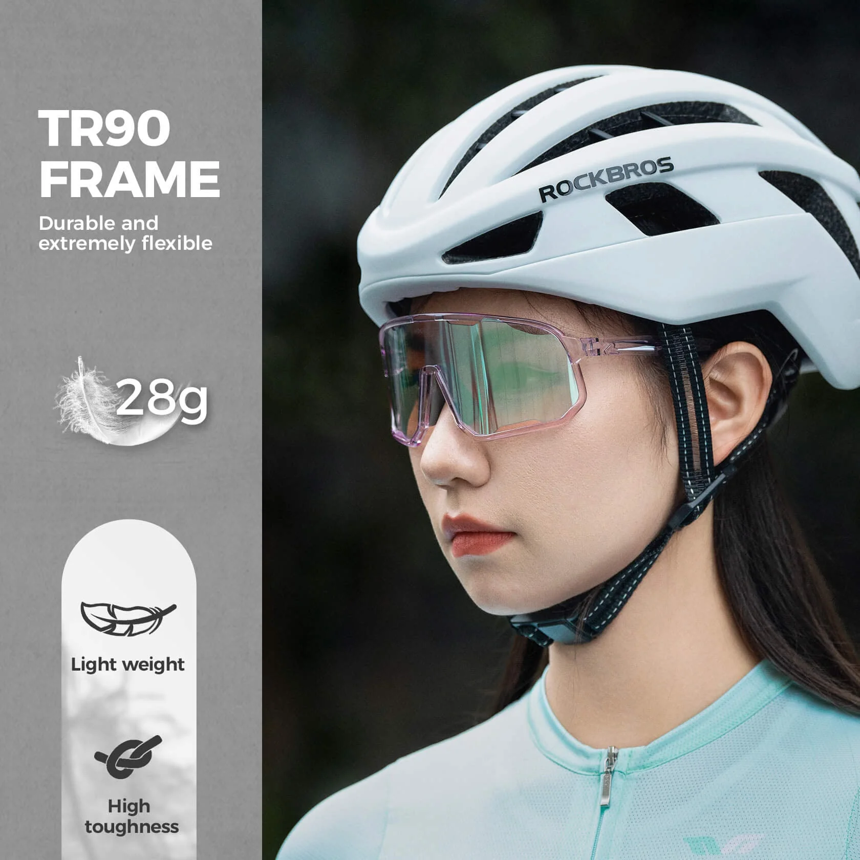Transparent Windproof Polarized Cycling Glasses - Image 13