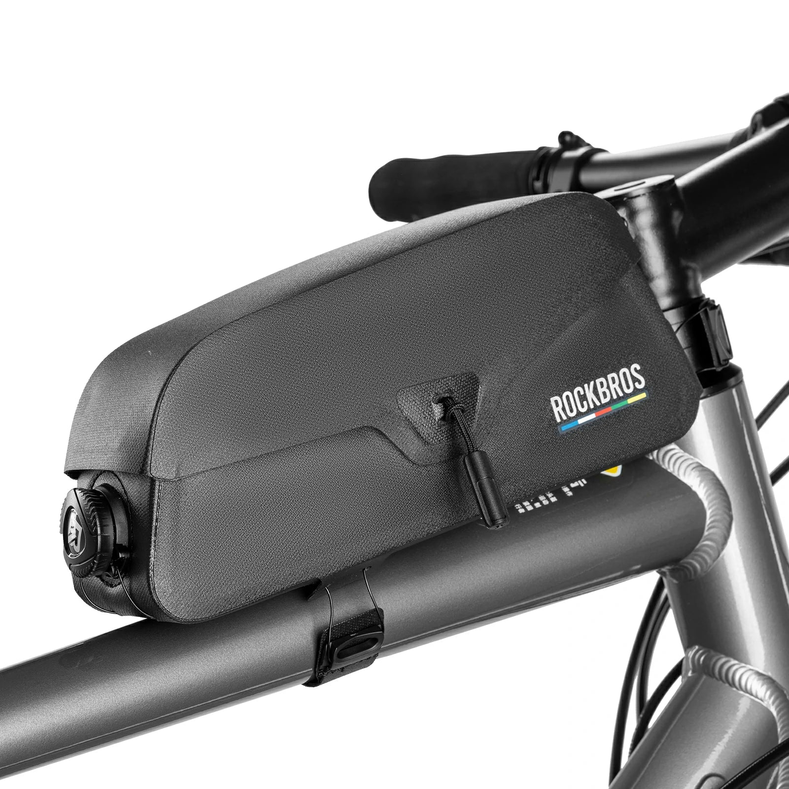 ROCKBROS Road To Sky 100%Waterproof Magnetic Bike Top Tube Frame Bag 0.6L/0.9L - Image 3