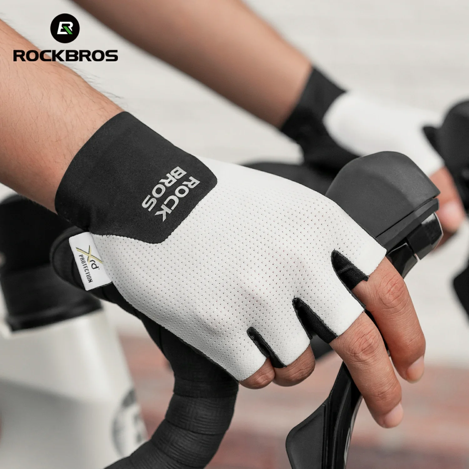 ROCKBROS S403 Minimalist Half Finger Cycling Gloves - Image 5