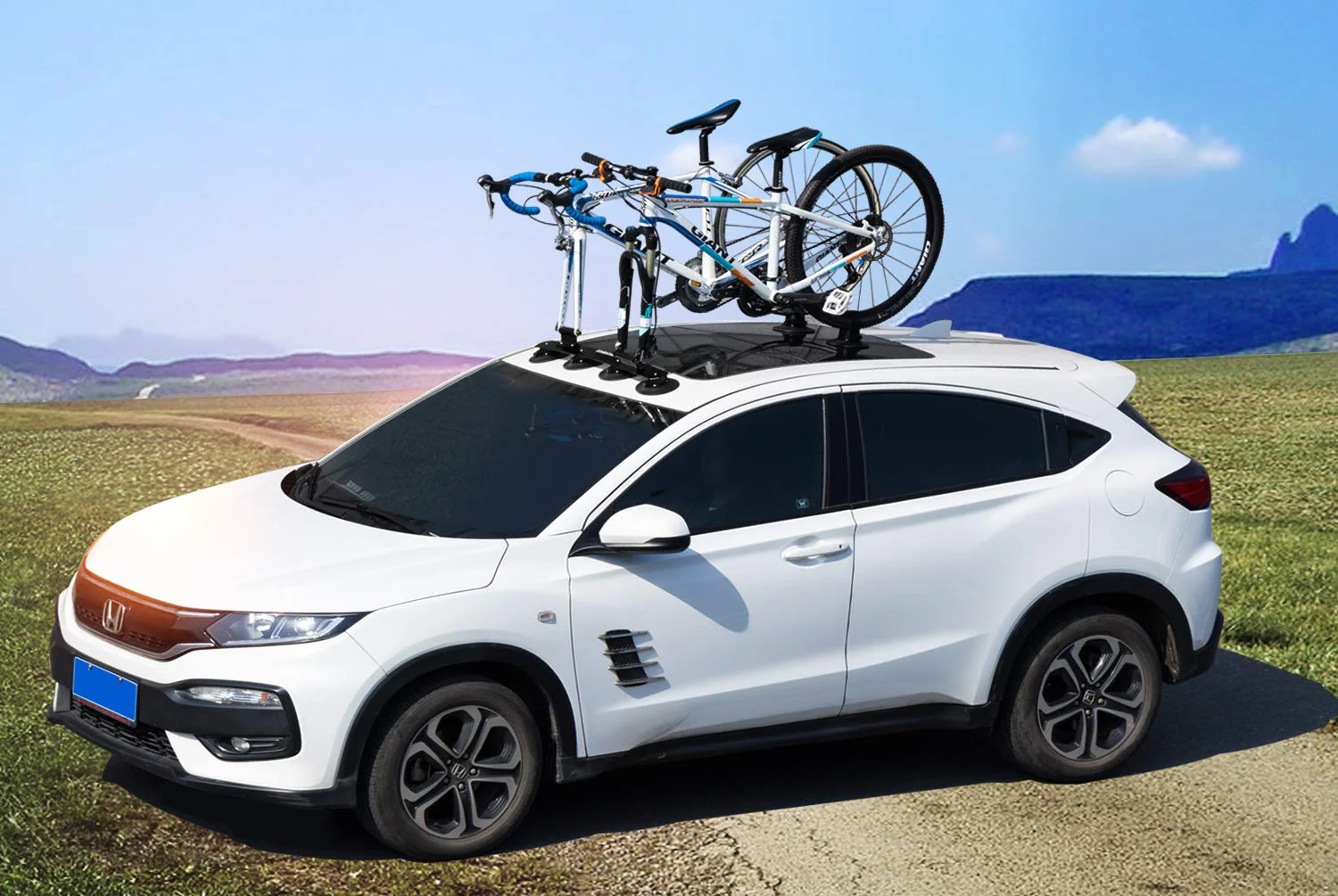 ROCKBROS Suction Cup Bike Rack for Car Roof Quick Release Sucker Mount - Image 10