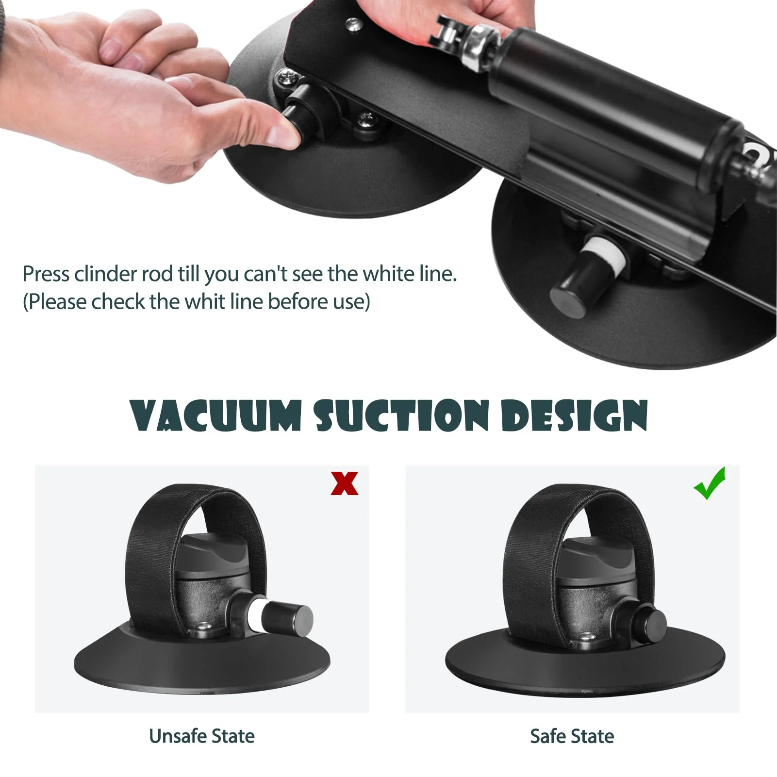 ROCKBROS Suction Cup Bike Rack for Car Roof Quick Release Sucker Mount - Image 23