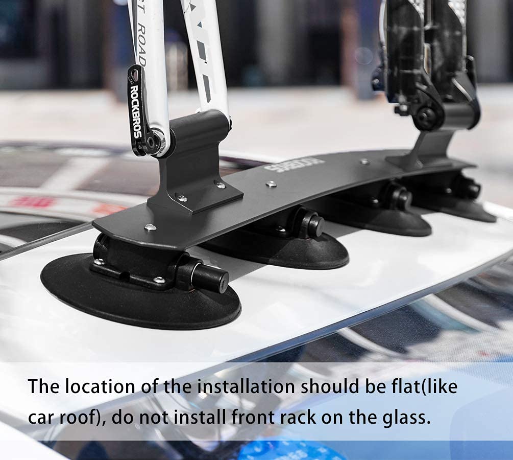 ROCKBROS Suction Cup Bike Rack for Car Roof Quick Release Sucker Mount - Image 53